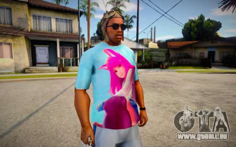 Camisa Ahri (LOL) für GTA San Andreas