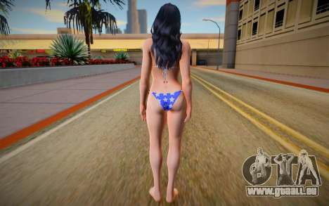 Wonder Woman Bikini Girl from Dead or Alive 5 für GTA San Andreas