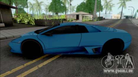 Lamborghini Murcielago LP640 Blue pour GTA San Andreas