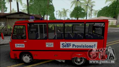 Kia Microbus pour GTA San Andreas