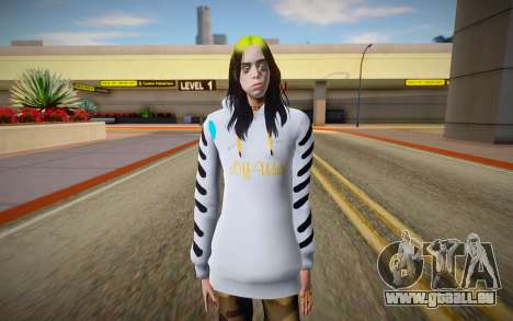 Billie Eilish V1.0 für GTA San Andreas