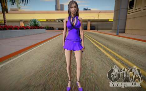 Tifa Purple Dress pour GTA San Andreas
