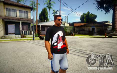 Evil Serial Killer Bunny T-Shirt pour GTA San Andreas