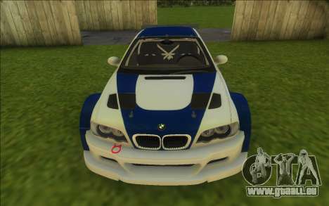 BMW M3 GTR pour GTA Vice City