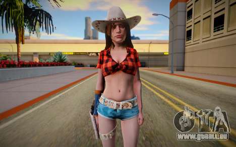 Claire Redfield Rodeo Resident Evil Revelations für GTA San Andreas