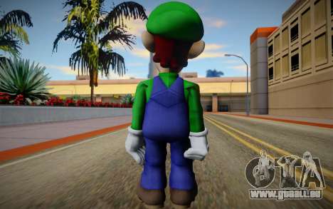 Luigi from Super Smash Bros. for Wii U pour GTA San Andreas