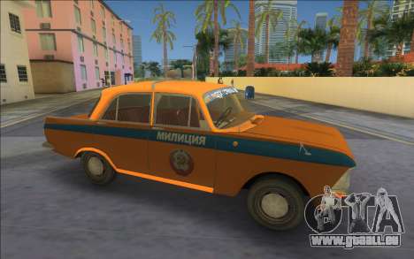 Moskau 412 EE Verkehrspolizei für GTA Vice City