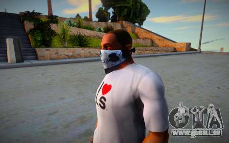 Masque-crâne HD pour GTA San Andreas