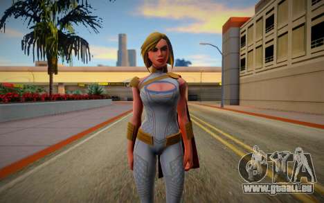 Powergirl für GTA San Andreas