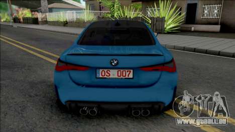 BMW M4 2021 SlowDesign Small Kidney Grille pour GTA San Andreas