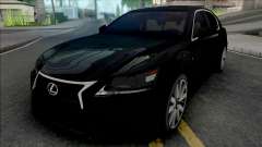 Lexus GS350 Black für GTA San Andreas