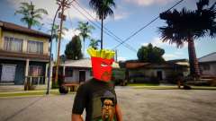 AQUA TEEN HUNGER FORCE - Frylock Mask For CJ pour GTA San Andreas