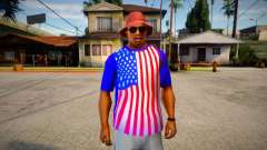 T-shirt Independence Day DLC V2 für GTA San Andreas