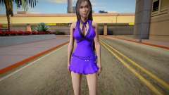 Tifa Purple Dress pour GTA San Andreas