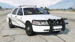 Ford Crown Victoria P71 Police Interceptor 2011〡Sheriff K-9 Unit [ELS]〡blue & lumières d’urgence bleues pour GTA 5