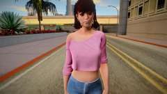 Tiffany Cox from Friday the 13th: The Game pour GTA San Andreas