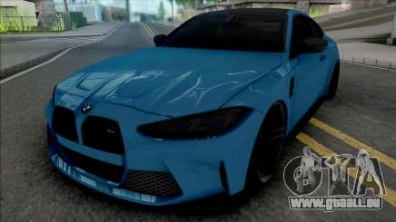 BMW M4 2021 SlowDesign Small Kidney Grille pour GTA San Andreas