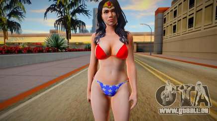Wonder Woman Bikini Girl from Dead or Alive 5 pour GTA San Andreas