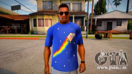 Nyan Cat Shirt für GTA San Andreas