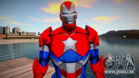 Marvel Future Fight - Iron Patriot (good skin) für GTA San Andreas