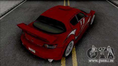 Mazda RX-8 Mia Townsend für GTA San Andreas