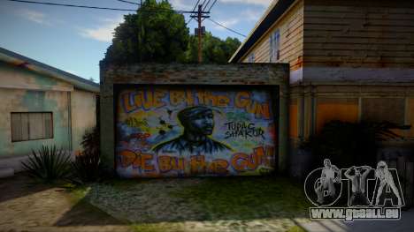 2Pac Graffiti pour GTA San Andreas