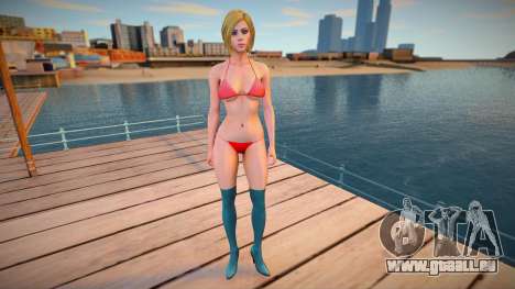 Fan Girl Deadpool V1 pour GTA San Andreas