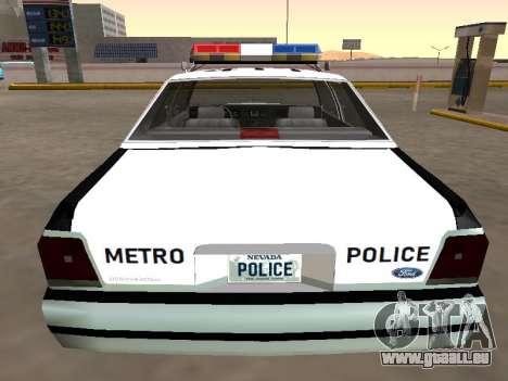 LTD Crown Victoria 1991 Police du métro de Las V pour GTA San Andreas