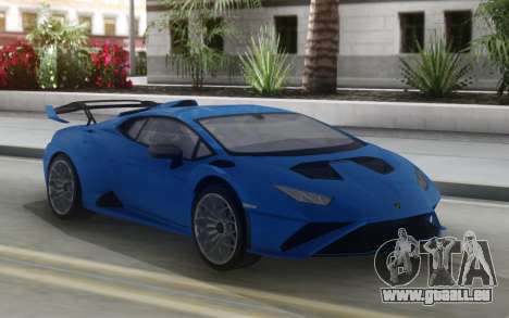Lamborghini Huracan STO 2021 pour GTA San Andreas
