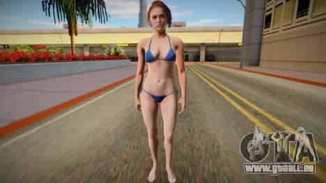 RE3 Remake Jill Valentime Bikini pour GTA San Andreas