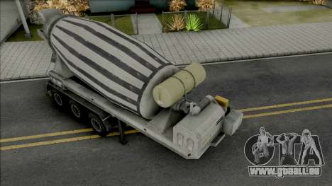 Cement Mixer Trailer pour GTA San Andreas