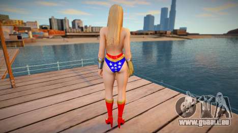 Rachel Wonder Woman Skin pour GTA San Andreas