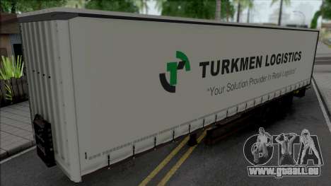 Trailer Turkmen Logistic pour GTA San Andreas