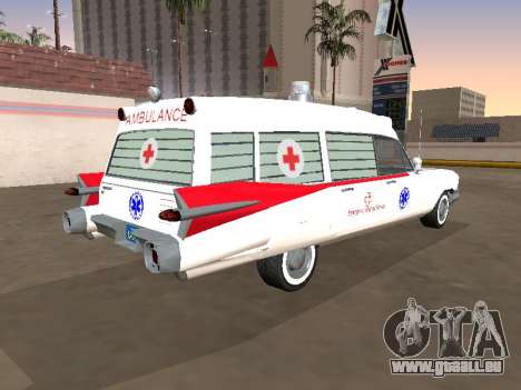 Cadillac Miller-Meteor 1959 Vieille Ambulance pour GTA San Andreas