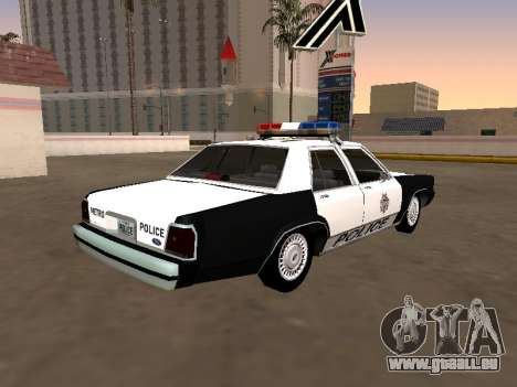 LTD Crown Victoria 1991 Las Vegas Metro Police für GTA San Andreas