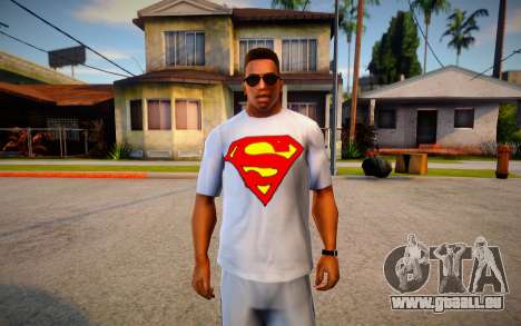 T-shirt Superman (good textures) für GTA San Andreas