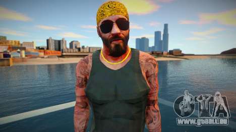Vagos avec une barbe pour GTA San Andreas