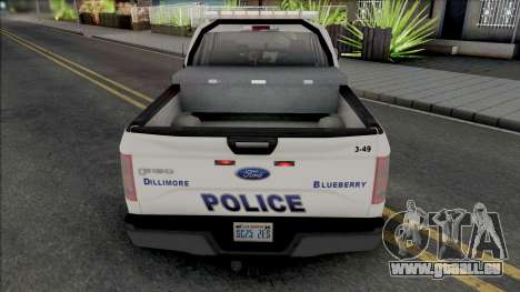 Ford F-150 201 Dillimore Blueberry Police für GTA San Andreas
