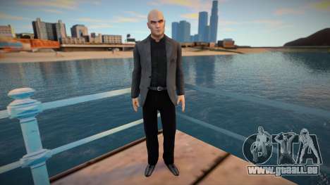 Agent 47 open jacket from Hitman Absolution für GTA San Andreas