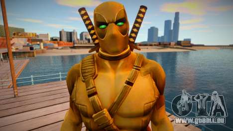 Deadpool Gold pour GTA San Andreas