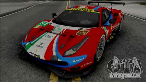 Ferrari 488 GTE für GTA San Andreas