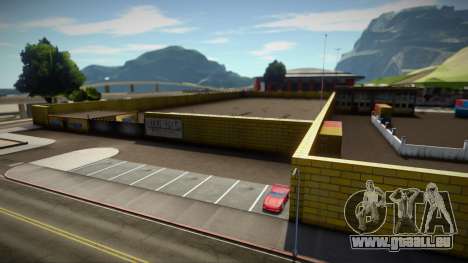 Textures mises à jour de l’école de conduite pour GTA San Andreas
