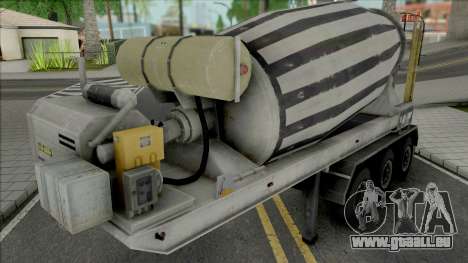 Cement Mixer Trailer pour GTA San Andreas