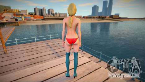 Fan Girl Deadpool Topless pour GTA San Andreas