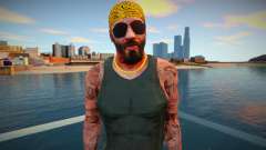 Vagos avec une barbe pour GTA San Andreas
