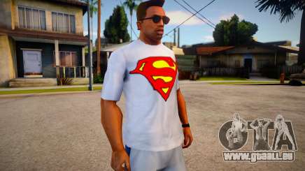 T-shirt Superman (good textures) für GTA San Andreas