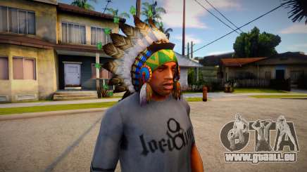Indian headdress für GTA San Andreas