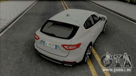 Maserati Levante [Fixed] pour GTA San Andreas