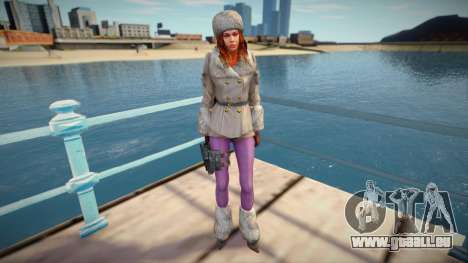 Jessica Sherawat dans les vêtements d’hiver pour GTA San Andreas