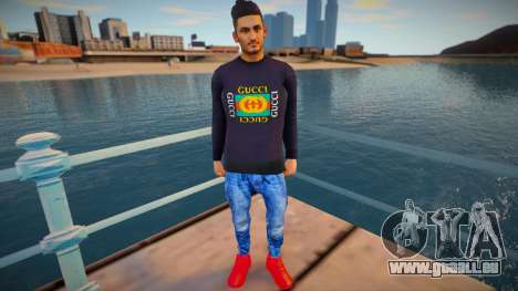 Youth Gucci style pour GTA San Andreas